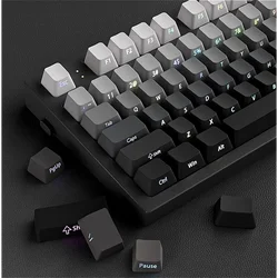Keycaps PBT Translúcidos Grabado Lateral Teclados 60-104% Mecánicos