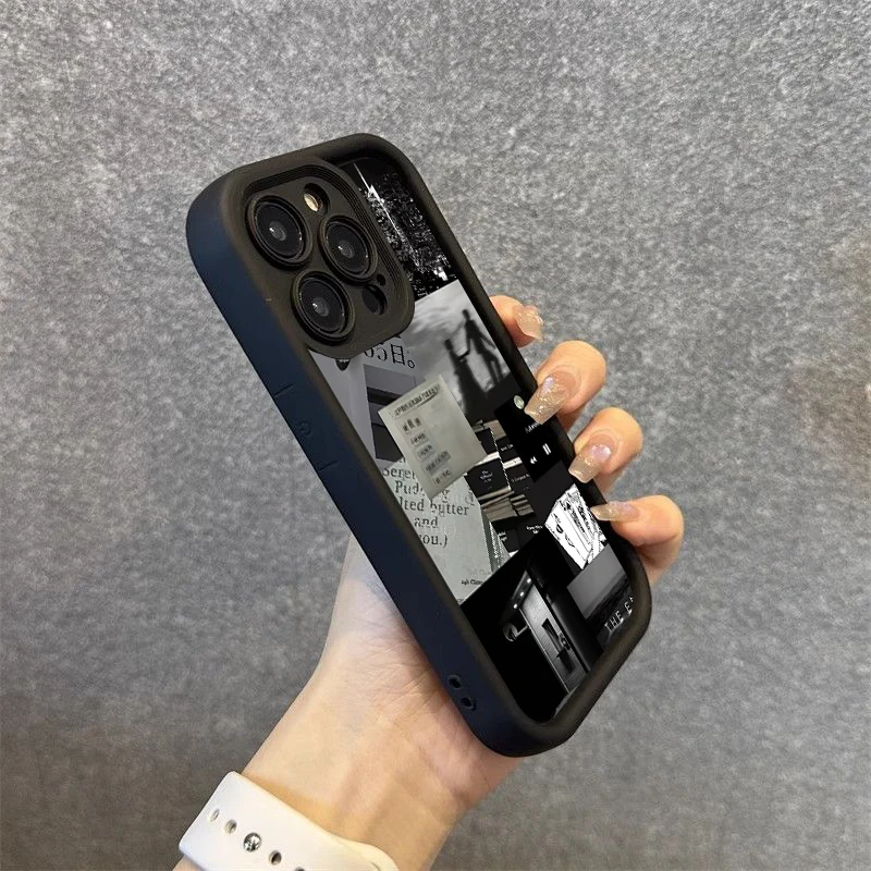 Funda de silicona con silueta de la vida diaria para Xiaomi 13 12 11 Lite 5G 15 14T 14 13T 13 12T Poco F7 X7 M6 F6 F5 X5 X3 X6 Pro, funda suave - imagen 5