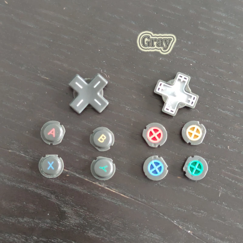 Pad Cross ABXY botones clave para Nintendo nuevo juego de teclado de consola 3DS LL/XL - imagen 3