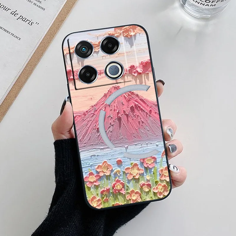 Para Infinix GT 20 Pro X6871 funda trasera de silicona suave a la moda para Infinix GT 20 Pro GT20Pro funda de teléfono etui Fundas bonitas - imagen 2