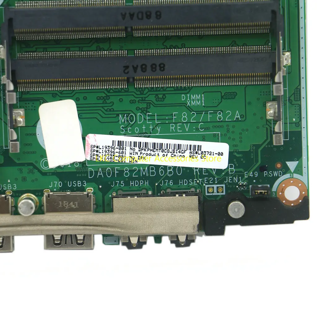 Placa base para HP EliteDesk 705 G4 DM, L19396-601, L19396-001, L19735-601, Da0f82mb6b0, AM4, 100% probado - imagen 2