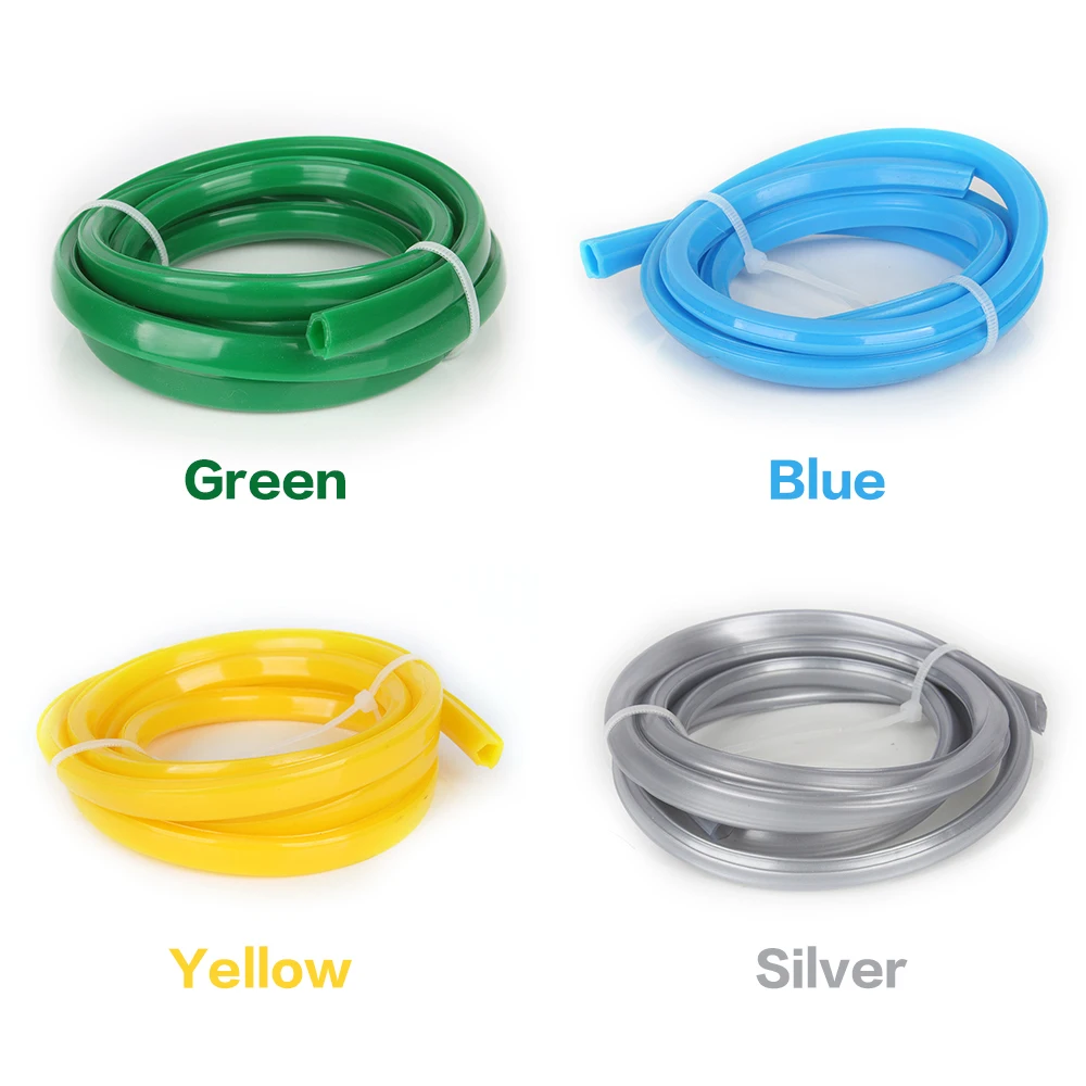 Cubierta de ranura de aluminio, perfil de sellado plano 2020, accesorios de impresora 3D para soporte de Panel de extrusión negra, tubo de relleno en T extruido de 6Mm - imagen 2