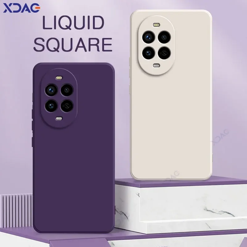 Funda trasera de silicona líquida cuadrada Original para Huawei Nova 13 Pro 5G, bolsas protectoras impermeables para cámara suave HuaweiNova13Pro - imagen 2