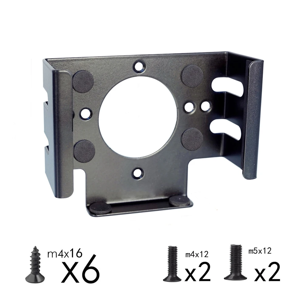 Soporte debajo del escritorio para Mac mini M4 / M4 Pro 2024, soporte para Monitor, soporte para ahorro de espacio, soporte de disipación de calor para ordenador, almacenamiento - imagen 3