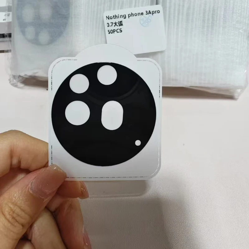 Protector de lente de cámara para nada teléfono 3A, película de lente de 3 piezas, pantalla de seda, película de lente antirreflectante para No Thing Phone 3 A Pro - imagen 3