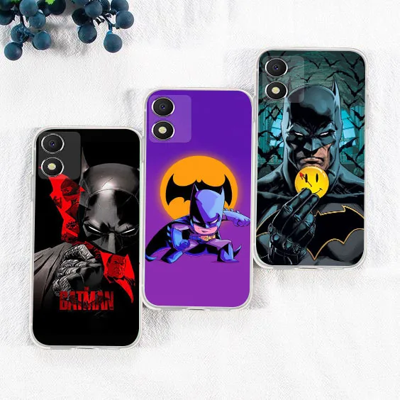 BD-11 Batman funda transparente para Moto E13 E22S G5 G7 E7 G62 E5 G5s Z2 G Power Play Plus - imagen 3