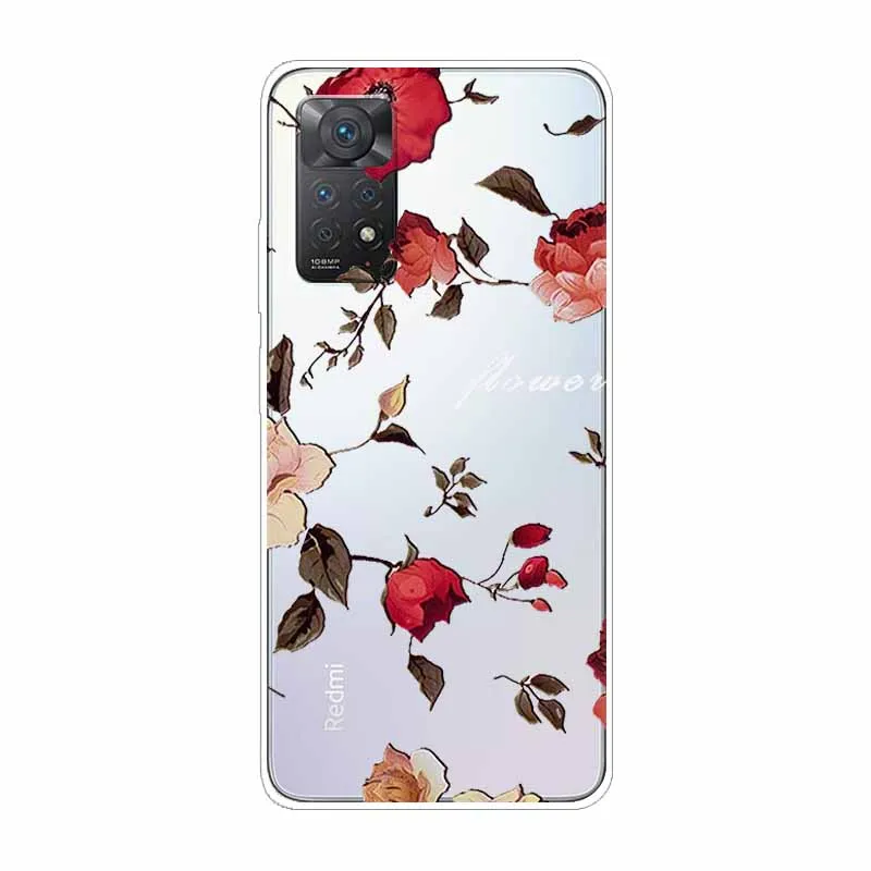 Funda transparente de silicona TPU suave para Xiaomi Redmi Note 11 Pro 5G, Funda transparente para teléfono Redmi Note 11 Pro 4G - imagen 2