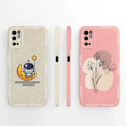 Funda Silicona POCO M3 Pro 5G Rosa Líquida Antichoc Protege Móvil