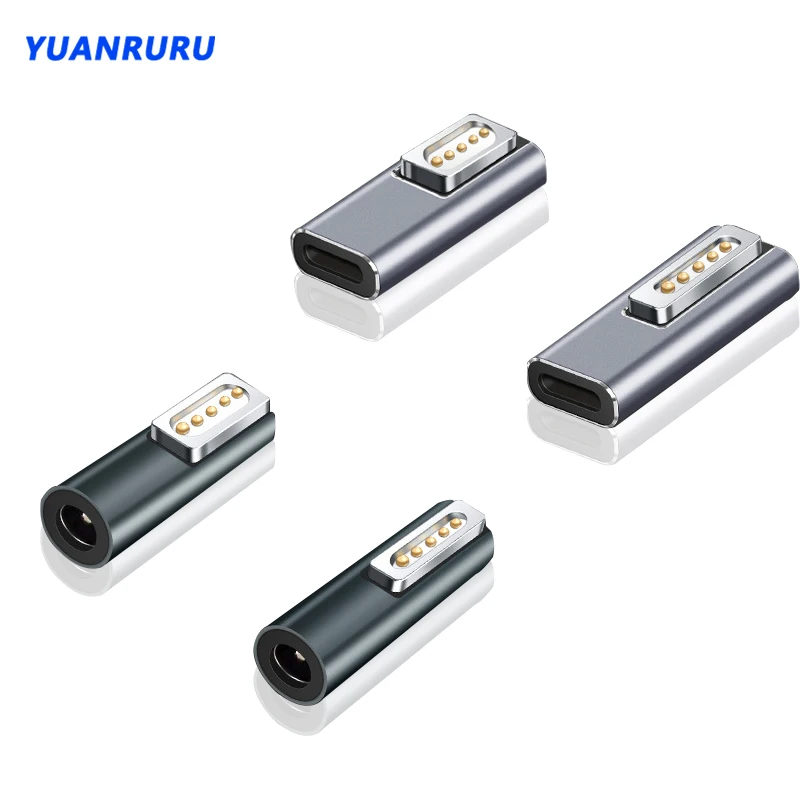 Adaptador MacBook Magsafe 1 Magsafe 2 Tipo C Cable Magnético MacBook Pro Air USB C Hembra Convertidor Enchufe Carga Rápida - Vista principal del producto