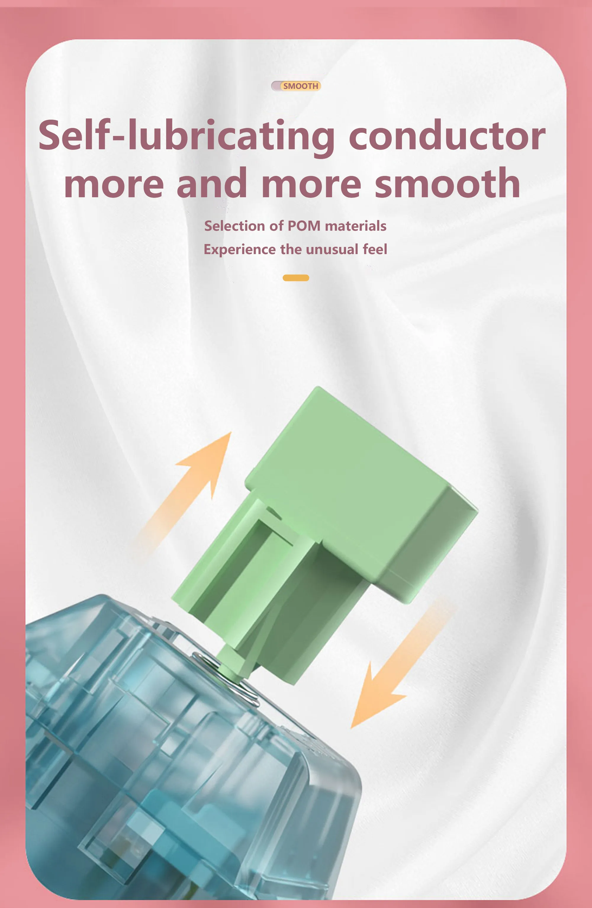 Kailh BOX Zhixia-interruptor de sonido etéreo, interruptor cian de clase de párrafo, teclado mecánico precubricado crujiente, POM de 5 pines DIY - imagen 5