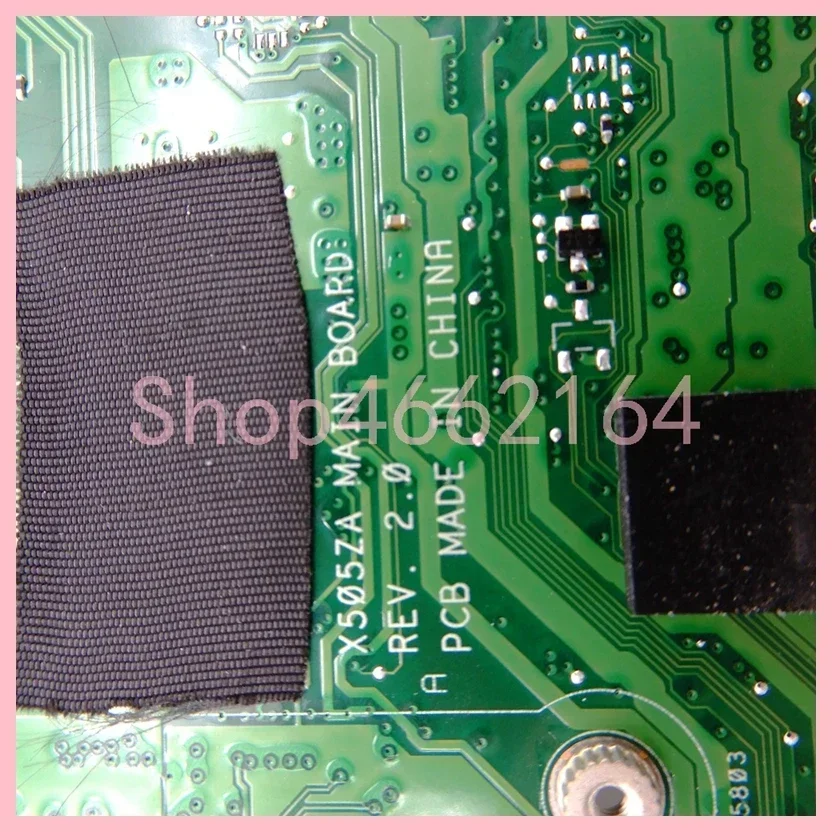 X505ZA with R3-2200U R5-2500U 4GB/8GB-RAM Laptop Motherboard For Asus X505ZA X505Z F505Z K505Z A505Z RX505Z Notebook Mainboard - imagen 5