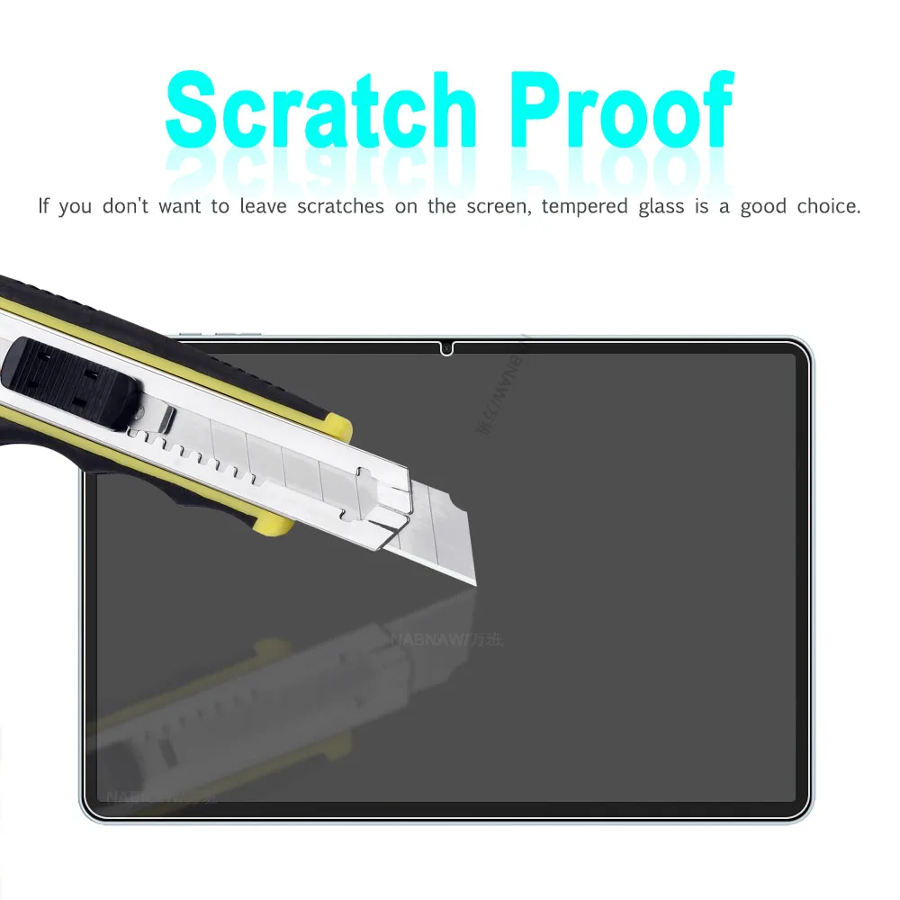 Protector de pantalla Ultra transparente a prueba de arañazos, vidrio templado para Teclast M50 Plus, película de pantalla de 10,1 pulgadas, 2 piezas - imagen 5