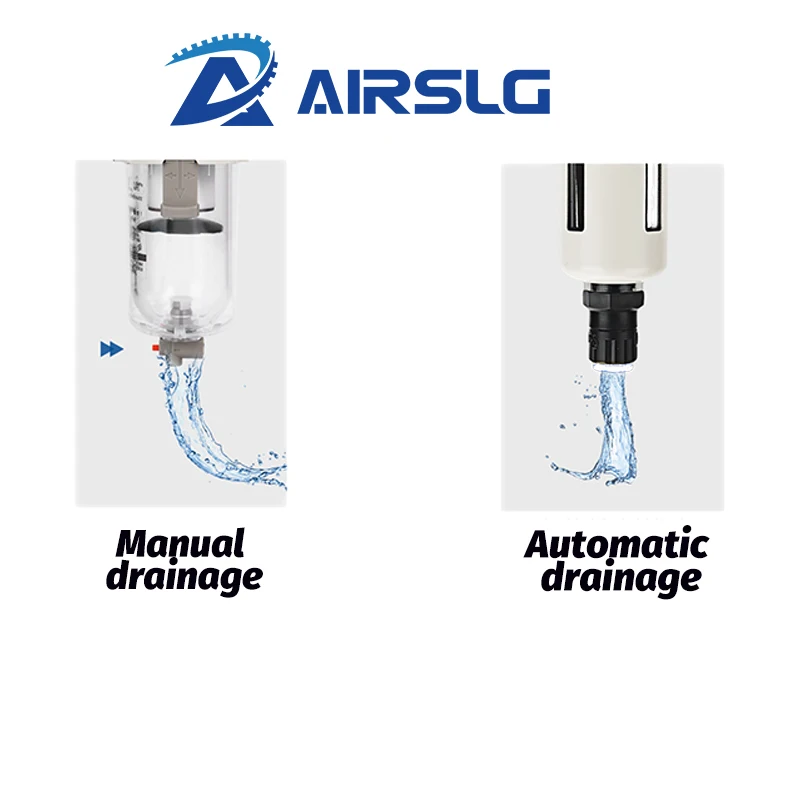 Separador de niebla de aceite triplete marca AFR, aire comprimido, eliminación de agua, compresor de aceite, filtrado de aceite AC20C-02E-B AC40D-04DE-B - imagen 4