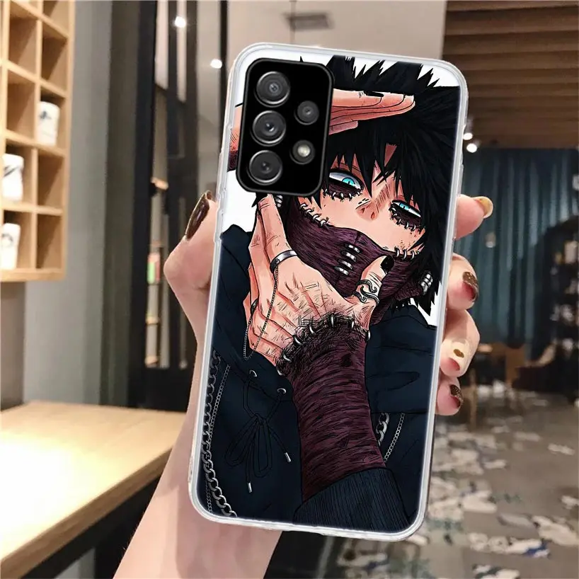 Dabi MHA My Hero A-Academy funda de teléfono de silicona para Samsung Galaxy A52 A51 A50S A42 A32 A22 A12 A02S A30S A20S A10S A41 A31 A21S A - imagen 2