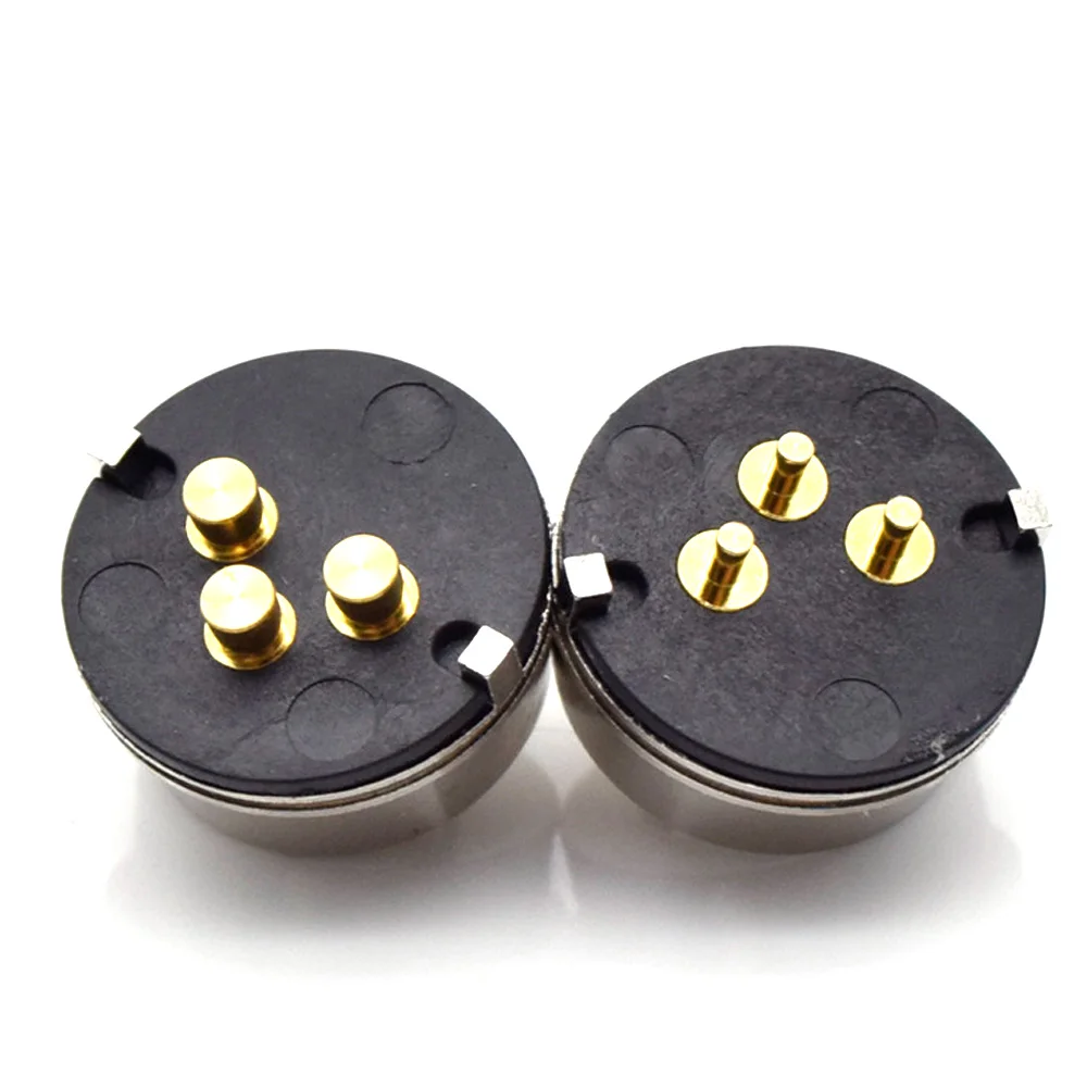 Conector Pogo de succión de imán de CC de alta corriente, luz LED inteligente para el hogar, Control de cabeza magnética, 3 pines, 12V, 5a - imagen 5