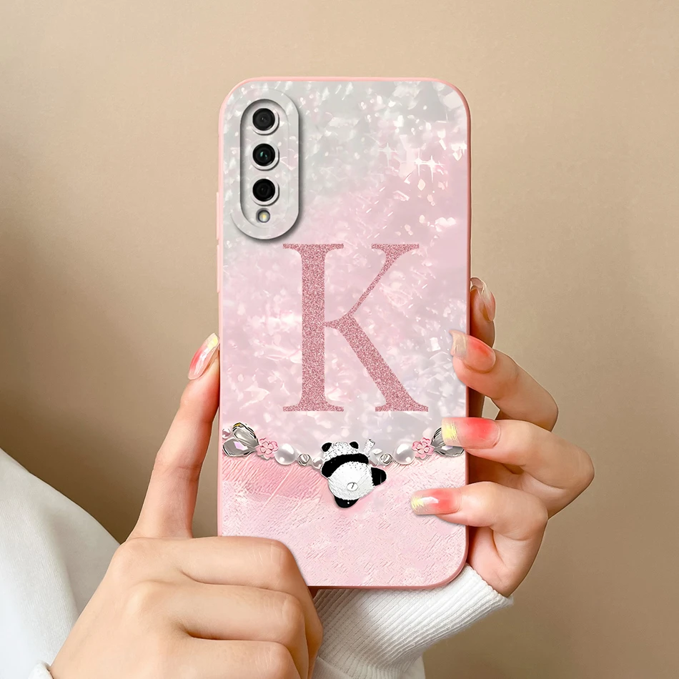 Case For Huawei P Smart Pro Letter Cover For Huawei P Smart Z Psmart 2021 Soft Liquid Silicone Phone Cases For P SmartZ Housing - imagen 4