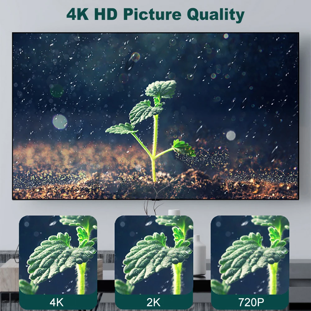 Cable 4K DisplayPort a HDMI, adaptador DP a HD, Cable de Audio y vídeo DisplayPort de 1,8 m para PC, portátil, Monitor de proyector HDTV - imagen 2