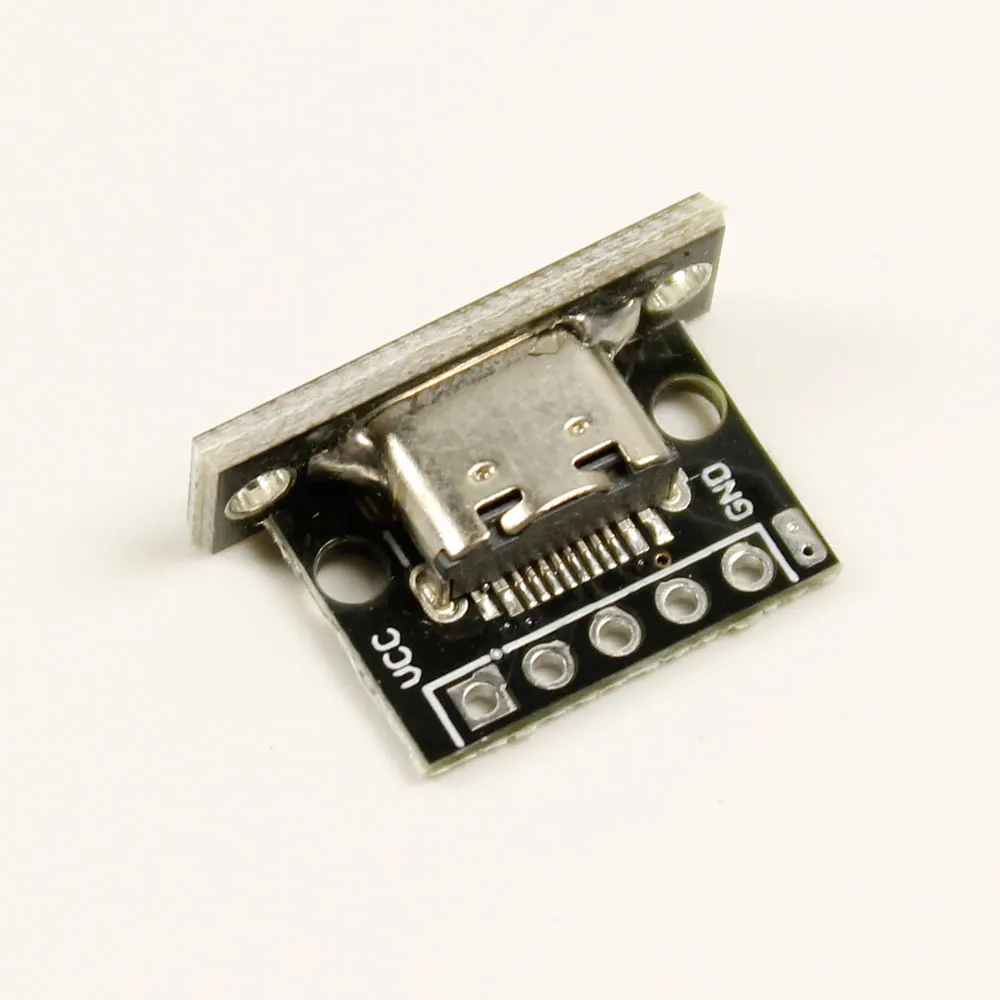 Tipo C con placa fija, doble cara, inserción hacia adelante y hacia atrás, USB C 3,1, cabeza hembra, placa de prueba, placa PCB, base de soldadura - imagen 3