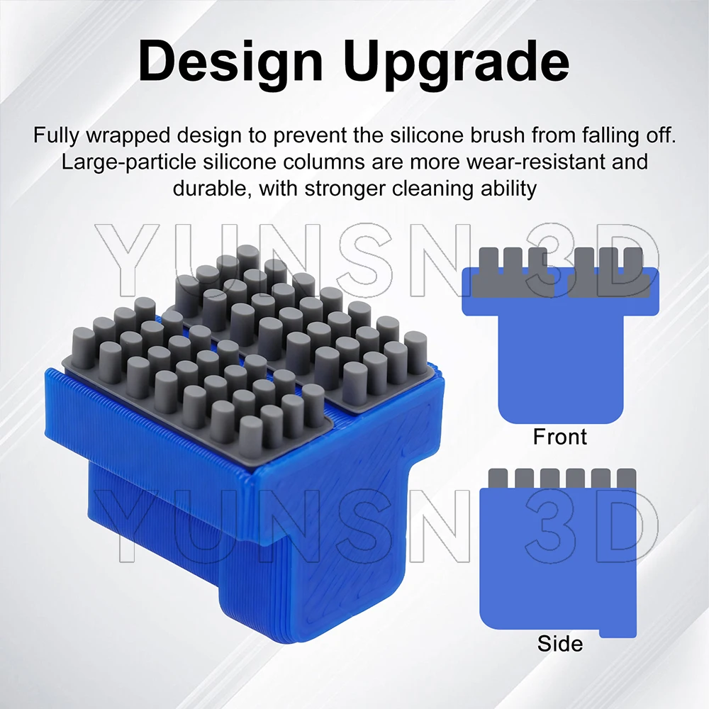 Cepillo de silicona para Anycubic Kobra S1, boquilla Hotend mejorada, herramienta de limpieza de limpiaparabrisas para Kobra S1, accesorios de limpieza Combo - imagen 3