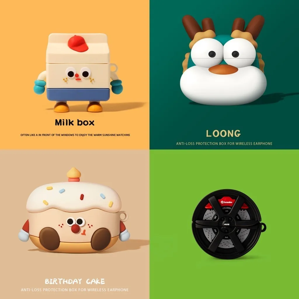 Para Samsung Galaxy Buds Core/FE funda bonita pastel Samsung Galaxy Buds2 Pro funda suave de silicona dibujos animados Buds 2 funda protectora