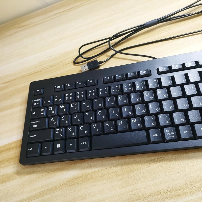 Teclado con cable USB de diseño japonés para teclado de ordenador de escritorio portátil HP 125 - imagen 4