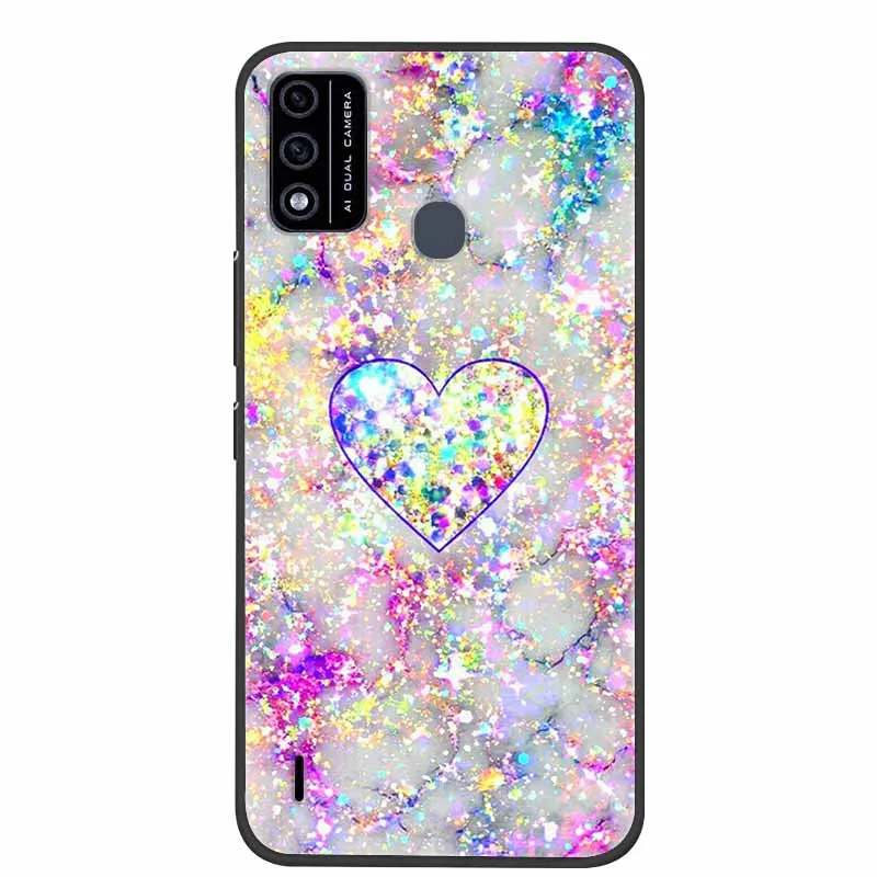 Funda de silicona suave con dibujos animados para ItelA48, carcasa trasera para ItelA48, Fundas de teléfono TPU A la moda, nueva Capa - imagen 3