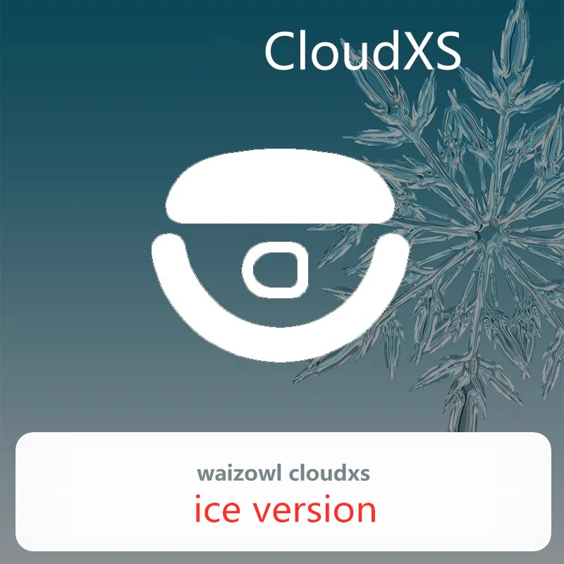 1 Juego de patines de ratón ultrafraglide para Waizowl CloudXS, Control de frenos, pies silenciador de velocidad, versión ICE, deslizadores de ratones, pies de PTFE de 0,75mm - imagen 2