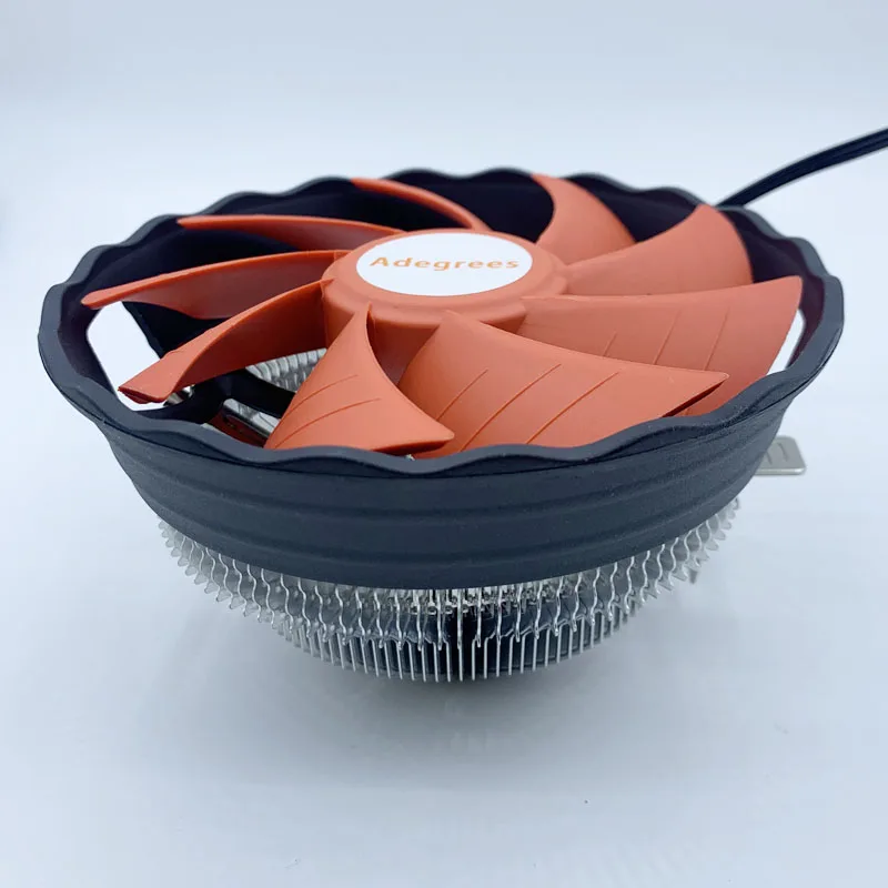 Ventilador de refrigeración de CPU para ordenador de escritorio, radiador silencioso de 3 pines para Intel LGA 1150, 1151, 1155, 1156, 1200, 1700, X99, X79, AMD AM3, AM4 - imagen 5