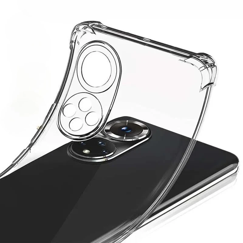 Funda transparente para Huawei Nova 6 7 7i 8 9 10 11 SE 11 Pro Nova Y60 Y70 Plus Y90 gruesa a prueba de golpes funda de teléfono de silicona suave Fundas