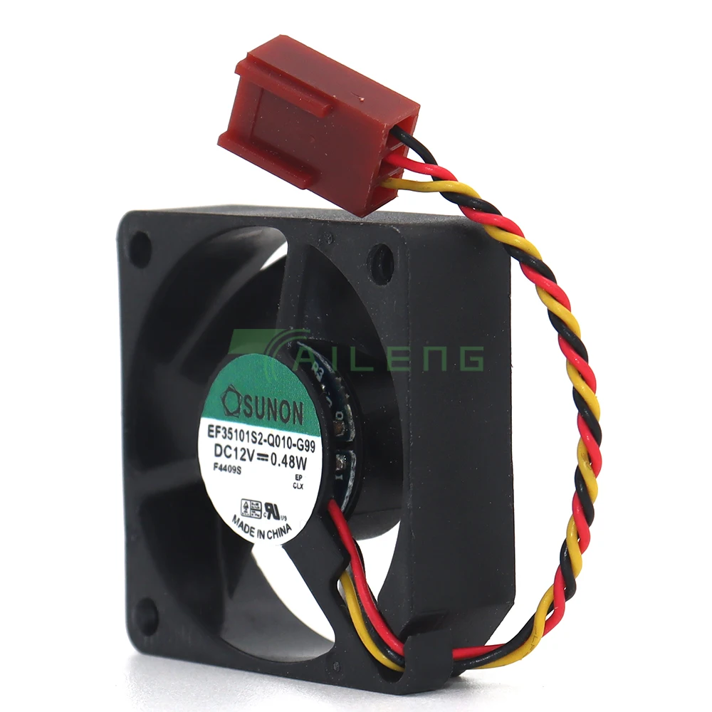 Ventilador de refrigeración EF35101S2-Q010-G99 DC12V, 0,48 W, 35mm, 3,5 CM, 35x35x10MM, EF35101S2 - imagen 4