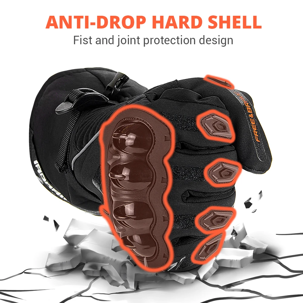 Guantes de moto a prueba de viento, a prueba de viento, guantes de moto, moto, motocross, 4 estaciones - imagen 3