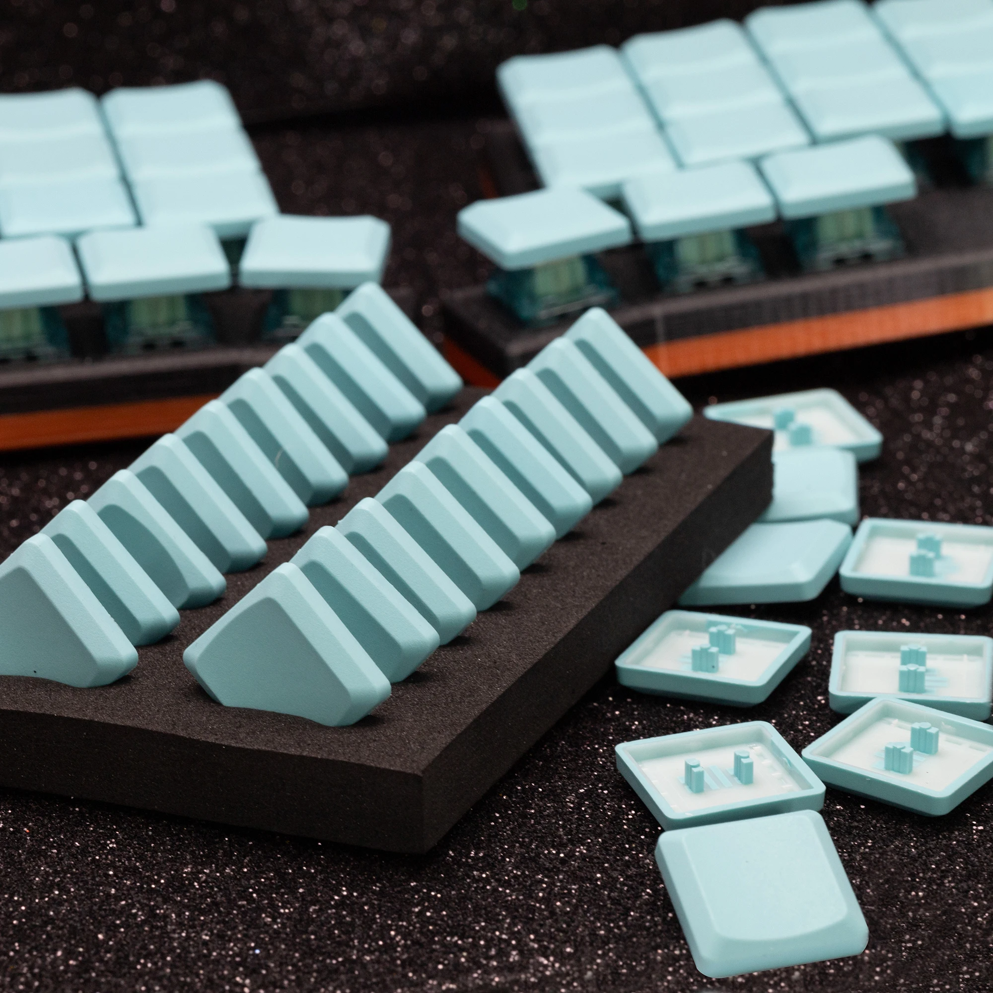Taihao THT 1U Thins Keycap teclas de perfil bajo para teclado mecánico Kailh Choc 1350 o interruptor MX