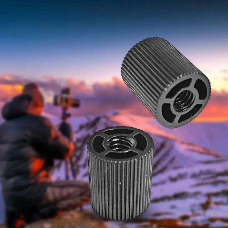 Convertidor tornillo trípode cámara 2 piezas Y1UB con 1/4 pulgada-20 aluminio aluminio accesorio - imagen 2