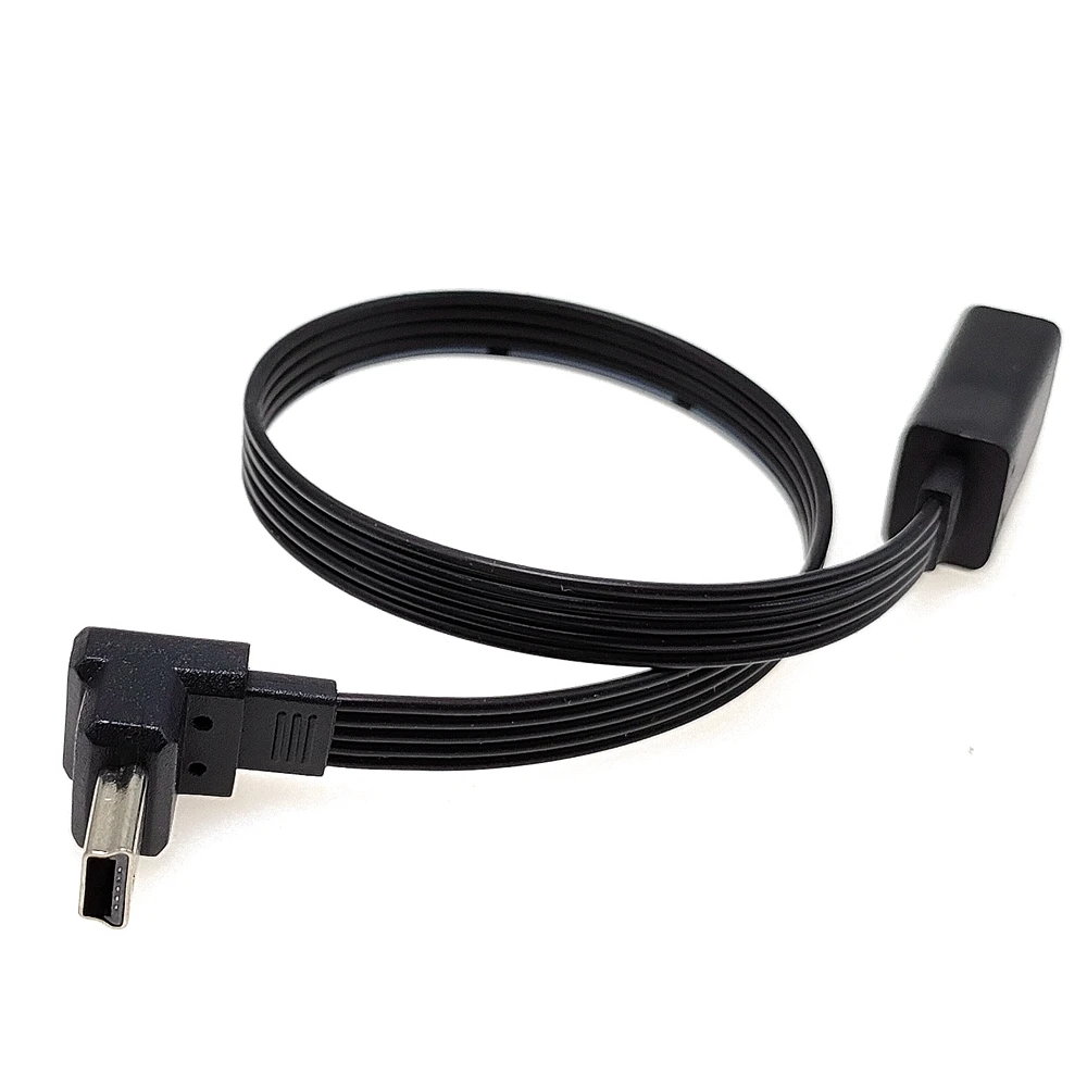 5CM 10CM 20CM 30CM 50CM MINI USB 5 pines enchufe a enchufe sincronización de datos Cable de extensión del cargador para el coche grabadora navegador GPS - imagen 5