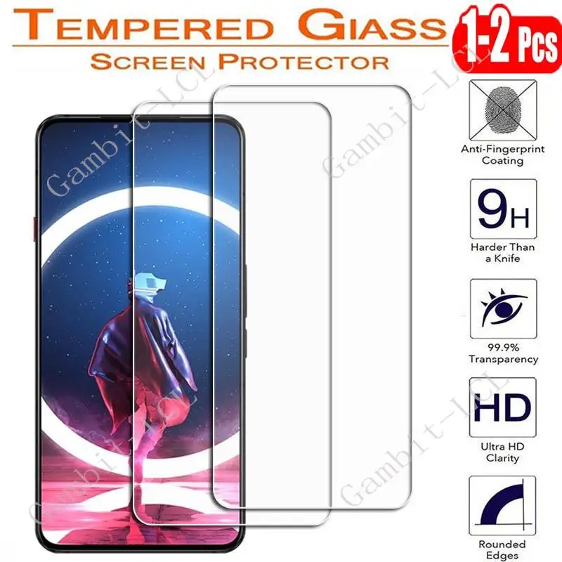   Para ZTE Nubia Red Magic 7S Pro 7 6 6S 6R RedMagic 7Pro 5S 3 3S Play 5G Z40S Protector de pantalla cubierta de película de vidrio templado