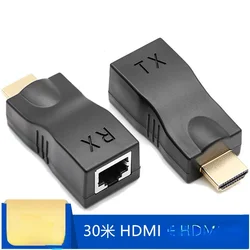 Extensor HDMI a RJ45 CAT6 – 4K 3D 30 Metros