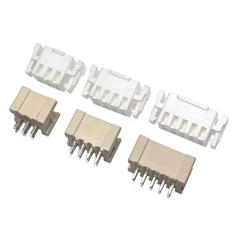 Juego de 360 Uds XHD2.54mm 2*2pin 2X3P 2*4P 2X5pin conector de doble fila 4P 6P 8P 10P enchufe de Pin de ángulo recto + carcasa + KIT de terminales - imagen 4