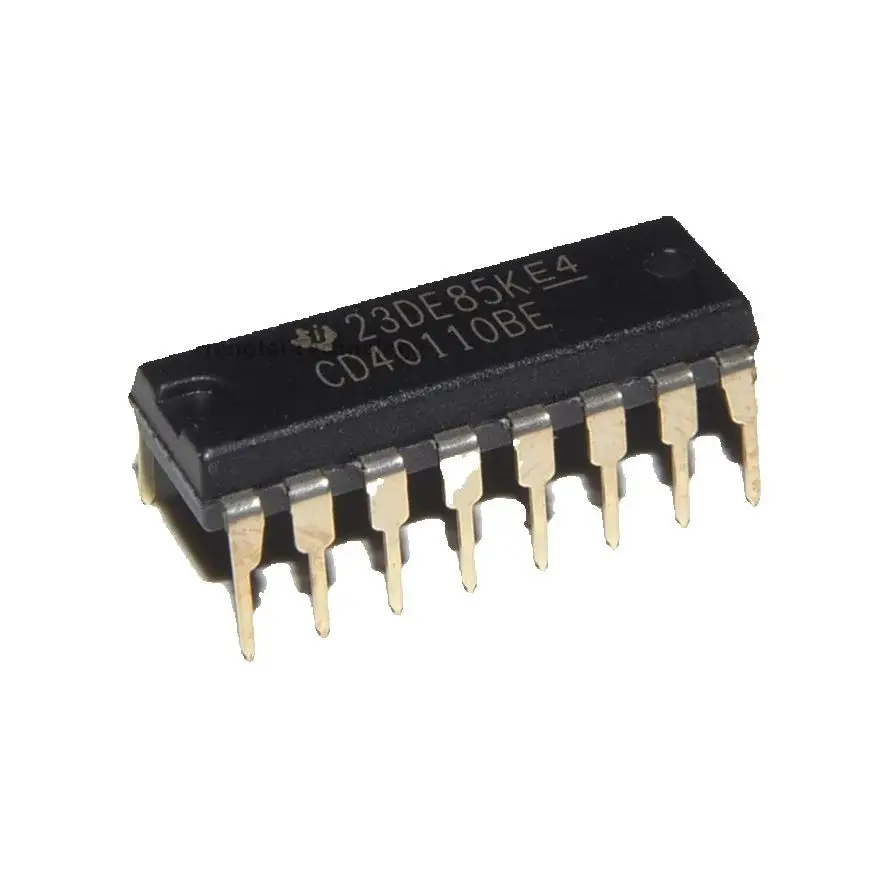 Original enchufe directo CD40110BE DIP-16 traductor/pestillo/chip controlador de pantalla
