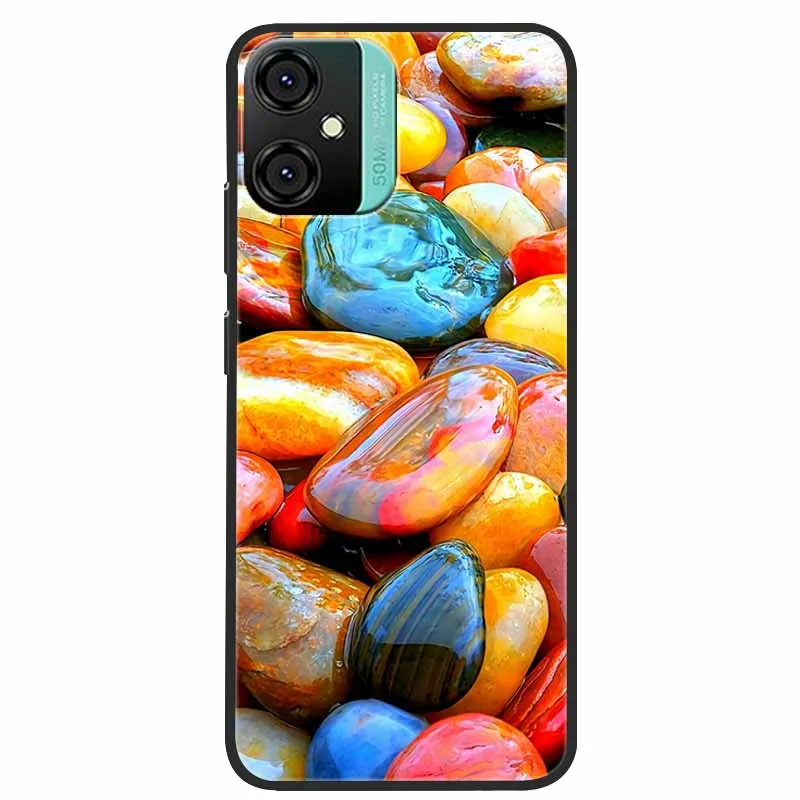 Para Blackview Oscal C70 funda animales TPU fundas de teléfono de silicona suave contraportada para BlackviewC70 C 70 Wolf funda protectora fresca - imagen 3