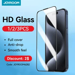 Joyroom Cristal Templado iPhone 15 Pro 9H Antigolpes