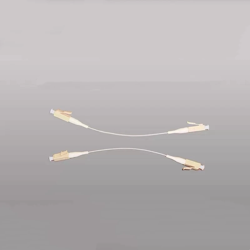 Puente de fibra corta de 0,1 m 20/30/10cm 10 Uds OM1 OM2 OM3 cable de fibra óptica de un solo núcleo SC a FC-SC-LC-ST fibra trasera FTTH ELINK - imagen 3