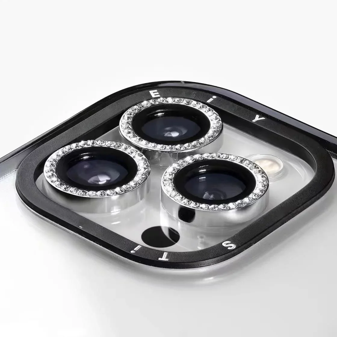 2-3 uds funda de cámara de diamante rosa para IPhone 15 14 16 12 13 Pro Max 15 Plus funda protectora de pantalla de lente para IPhone15 14Pro vidrio - imagen 4