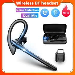Auriculares Bluetooth con micrófono y cancelación de ruido