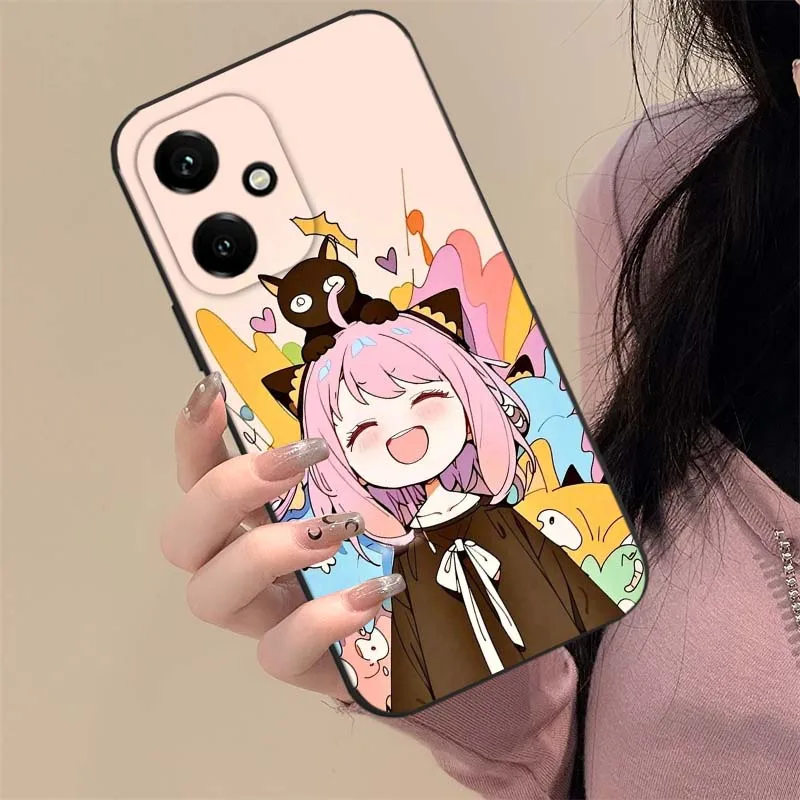 Funda de Anime Anya Forger para Huawei Honor 9X 9A 8A 8X 80 70 60 50 SE Lite Pro Plus Flat Prime 5G - imagen 4