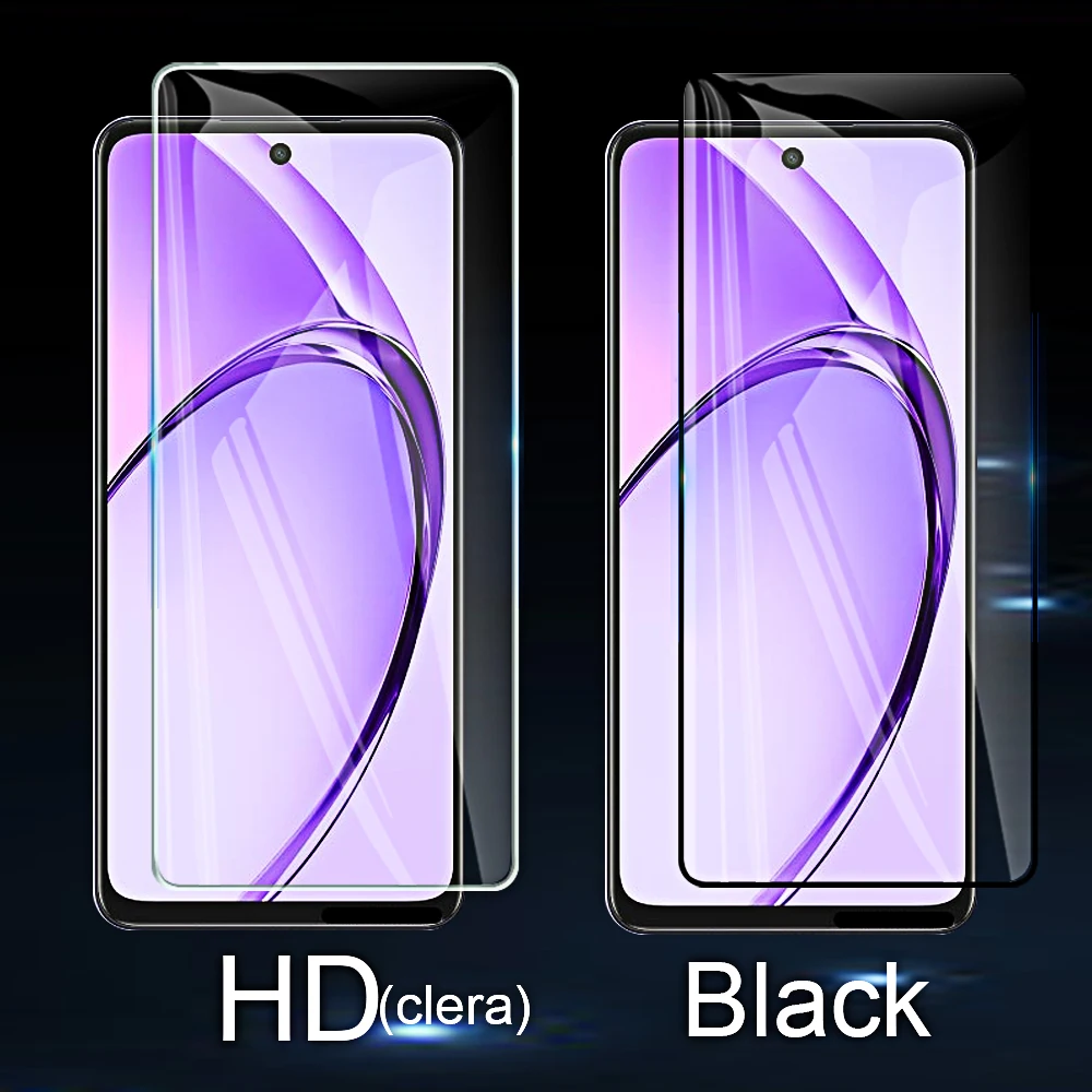 4 Uds vidrio templado para Oppo A80 A60 A40M A79 A59 A78 A58 A38 A18 protectores de pantalla película protectora de cubierta completa para A 80 5G 4G - imagen 3