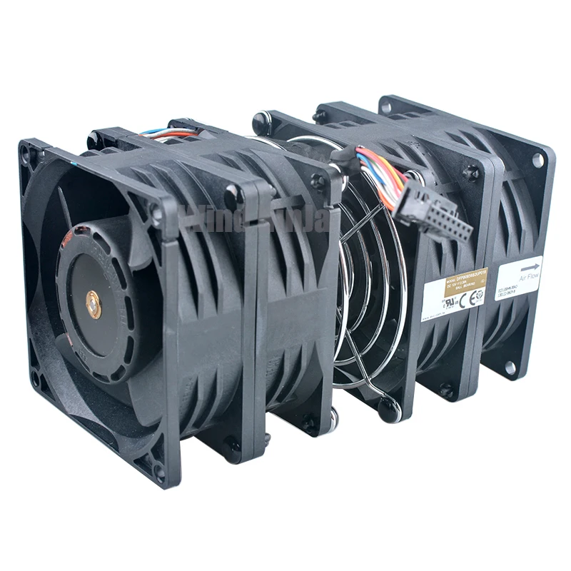 Ventilador de refrigeración de 8cm y 80mm DFPB0856B2UP018 DFPB0856B2U 023.100HN.0042 DC12V 2.30A ventiladores de gabinete de servidor 80x80x56mm para disipación de calor - imagen 4