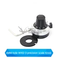 Precision scale knob