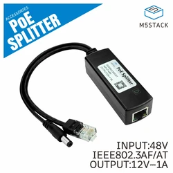 M5Stack Divisor PoE Oficial – Alimentación por Ethernet
