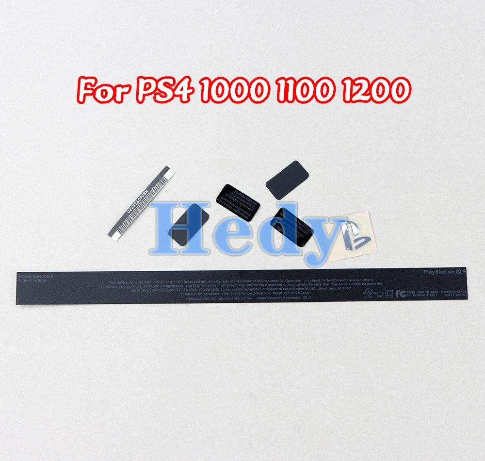 50 juegos para Playstation 4 negro juego completo carcasa pegatina etiqueta sellos para PS4 1000 1100 1200 CUH-1001A