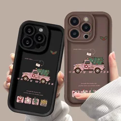 Funda iPhone 17 Pro Max Antigolpes de TPU – Papá Noel